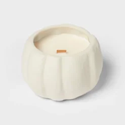 12oz Brushed Abstract Pumpkin Ceramic With Woodwick And Dustcover Honeycrisp Apple Cider Candle - Threshold™ 2 12oz Brushed Abstract Pumpkin Ceramic With Woodwick And Dustcover Honeycrisp Apple Cider Candle - Threshold™ -Home Furnishing Series Shop GUEST 96f15198 66a4 49d6 983d ed3b201b4b2d