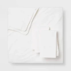 Washed Cotton Sateen Duvet & Sham Set - Threshold™ 2 Washed Cotton Sateen Duvet & Sham Set - Threshold™ -Home Furnishing Series Shop GUEST 9becce31 1a07 4c85 a879 10b2362bee28