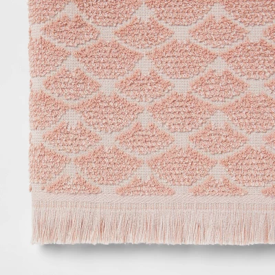 Scallop Towel Clay Pink - Threshold™ Scallop Towel Clay Pink - Threshold™ -Home Furnishing Series Shop GUEST 9d553089 f91f 46c5 ae42 2db0addac9c7