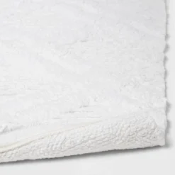 Diamond Embossed Tasseled Woven Bath Rug White - Threshold™ -Home Furnishing Series Shop GUEST a41a3a38 19d0 40ad 85fe c303fbd316c2