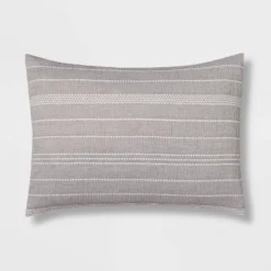 12pc Chambray Matelasse Stripe Comforter & Sheet Bedding Set Gray - Threshold™ 6 12pc Chambray Matelasse Stripe Comforter & Sheet Bedding Set Gray - Threshold™ -Home Furnishing Series Shop GUEST a6544a0f 31de 47cd 9f24 ae05ba242231