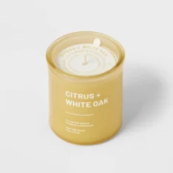 Wellness Jar Citrus And White Oak Candle Yellow - Threshold™ -Home Furnishing Series Shop GUEST a6d01418 d667 452c b0fa c58456022dcf