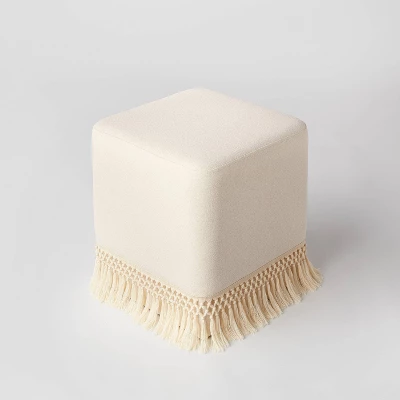 Westchester Fringe Cube - Threshold™ designed with Studio McGee Westchester Fringe Cube - Threshold™ Designed With Studio McGee -Home Furnishing Series Shop GUEST aae89dc6 73ae 4fc9 9aa5 fe147b490967