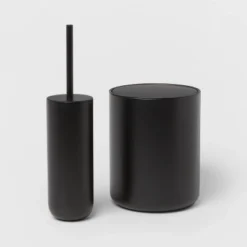 Metal Waste Can Black - Threshold™ -Home Furnishing Series Shop GUEST b0320eea b2f7 4cc8 861e 64b66fdb0fcc