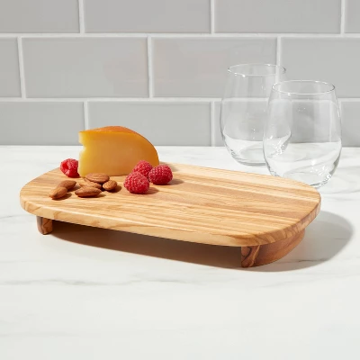 11" x 7" Olivewood Elevated Serving Board - Threshold™ 11" X 7" Olivewood Elevated Serving Board - Threshold™ -Home Furnishing Series Shop GUEST b12bea79 75f8 4fa0 a8c7 a52818c6b1b5