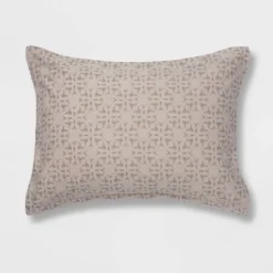 5pc Printed Geo Comforter Set Assorted Beiges - Threshold™ -Home Furnishing Series Shop GUEST b5d36f93 7b63 42bc acd0 5ff00a60785d