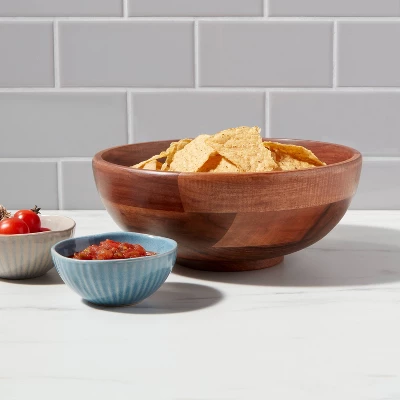 77oz Wood Medium Serving Bowl - Threshold™ 77oz Wood Medium Serving Bowl - Threshold™ -Home Furnishing Series Shop GUEST b6a5dd37 3f83 4726 a43f 8c0d2bb72de6