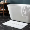 20"x30" 'Thankful' Bath Rug White - Threshold™