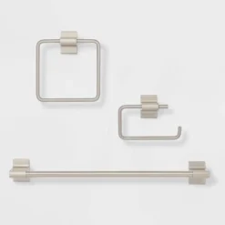 3pc Modern Bath Hardware Set - Threshold™ -Home Furnishing Series Shop GUEST bd4035e8 0cd5 43ff 963d ceffa951d417