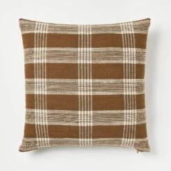 Woven Plaid Square Throw Pillow With Zipper Pull - Threshold™ Designed With Studio McGee -Home Furnishing Series Shop GUEST bdcb3ad6 b29d 498b a4db ec52e4deac8b
