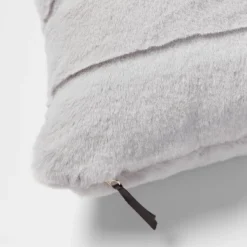 Square Faux Fur Channeled Decorative Throw Pillow - Threshold™ -Home Furnishing Series Shop GUEST c006043d 2fc6 4ed4 8238 570a77edd594