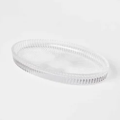 Ribbed Glass Vanity Tray Clear - Threshold™ -Home Furnishing Series Shop GUEST c41d299b ebbf 4143 9bef 22cc93c01e95
