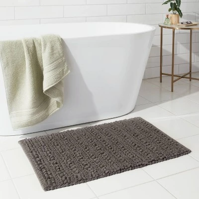 20"x32" Chunky Bath Rug Radiant Gray - Threshold™ 20"x32" Chunky Bath Rug Radiant Gray - Threshold™ -Home Furnishing Series Shop GUEST c9635543 3820 4218 9281 f45c5fa28568