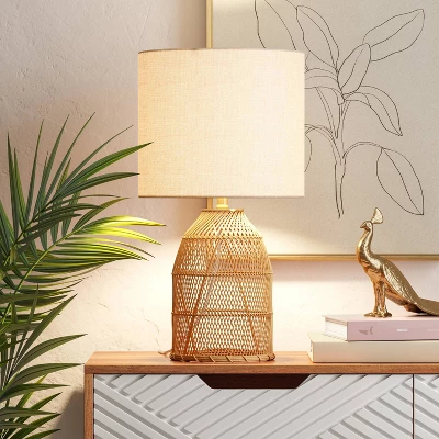 Rattan Diagonal Weave Table Lamp Tan - Opalhouse™ Rattan Diagonal Weave Table Lamp Tan - Opalhouse™ -Home Furnishing Series Shop GUEST cae37789 8bd2 4c98 8e1c ef2820d7709f