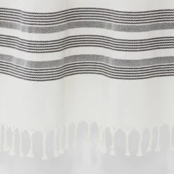 Striped Fringe Shower Curtain Off-White - Threshold™ -Home Furnishing Series Shop GUEST d31e68ec 512f 4ac9 a6dd 154635cec5f4
