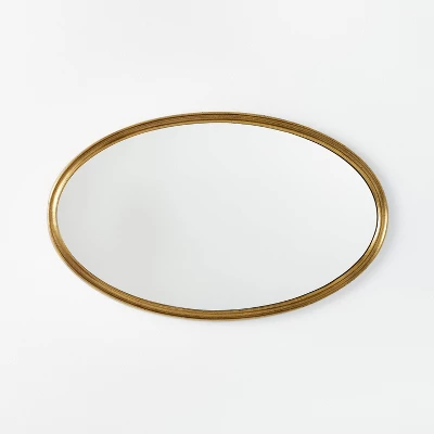 Cast Oval Decorative Wall Mirror Gold - Threshold™ designed with Studio McGee Cast Oval Decorative Wall Mirror Gold - Threshold™ Designed With Studio McGee -Home Furnishing Series Shop GUEST db42d610 4492 415f a933 53c19db1acd5