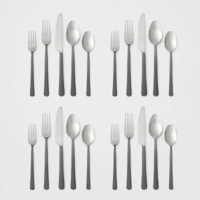 20pc Hubbardston Flatware Set Black - Threshold™ 20pc Hubbardston Flatware Set Black - Threshold™ -Home Furnishing Series Shop GUEST dc38d691 3449 481a bf3c c841a47ed14b