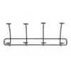 Bent Wire 4 Hooks Rail Black - Threshold™