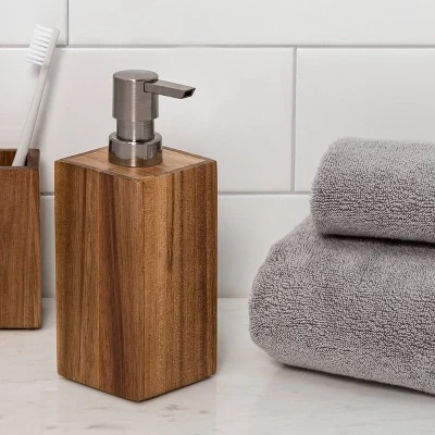 Medium Acacia Soap Pump Natural - Threshold™ Medium Acacia Soap Pump Natural - Threshold™ -Home Furnishing Series Shop GUEST e416c94d 4d4d 4037 95db 955c4b0da893