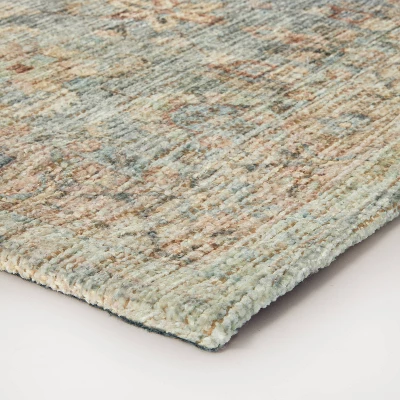 Ledges Digital Floral Print Distressed Persian Rug Green - Threshold™ designed by Studio McGee Ledges Digital Floral Print Distressed Persian Rug Green - Threshold™ Designed By Studio McGee -Home Furnishing Series Shop GUEST ef83acf3 7278 4d02 aeb7 7dad0fd1024d