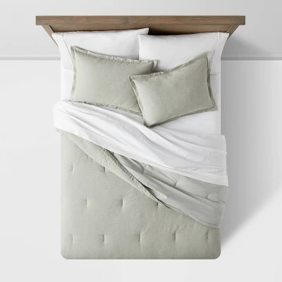 Cotton Linen Chambray Comforter & Sham Set - Threshold™ Cotton Linen Chambray Comforter & Sham Set - Threshold™ -Home Furnishing Series Shop GUEST f2927864 acf8 45a3 a9e2 2993557daccb