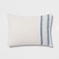 12pc Embroidered Fringe Stripe With Tassels Comforter & Sheet Bedding Set - Threshold™ -Home Furnishing Series Shop GUEST f444f6d2 0d0a 4207 b98a 71b4b6861496