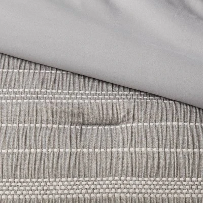 12pc Chambray Matelasse Stripe Comforter & Sheet Bedding Set Gray - Threshold™ 12pc Chambray Matelasse Stripe Comforter & Sheet Bedding Set Gray - Threshold™ -Home Furnishing Series Shop GUEST f59e7d48 b0ee 4ce0 8269 0dd68763ac49