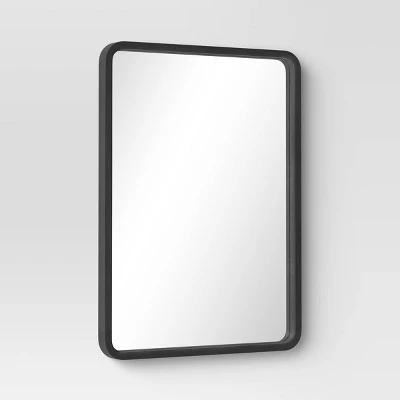 22" x 30" Rounded Corner Wood Wall Mirror - Threshold™ 22" X 30" Rounded Corner Wood Wall Mirror - Threshold™ -Home Furnishing Series Shop GUEST f6eb31ef 238b 4356 a2bb f9b60d72dc6d
