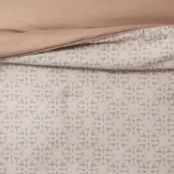 5pc Printed Geo Comforter Set Assorted Beiges - Threshold™ -Home Furnishing Series Shop GUEST f9dfac92 e15a 415a 99e4 327391e798a5