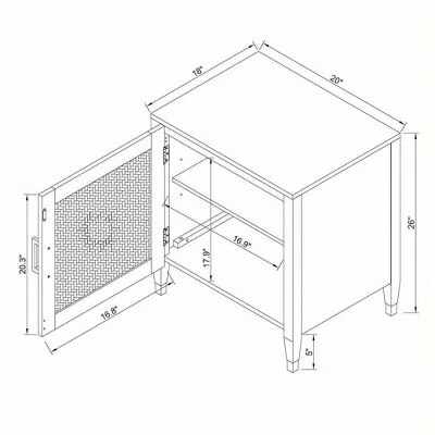 Duxbury Nightstand with Storage Black - Threshold™ Duxbury Nightstand With Storage Black - Threshold™ -Home Furnishing Series Shop GUEST fab1f540 5194 47ad 89df 62ec8264ae2c