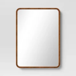 22" X 30" Rounded Corner Wood Wall Mirror - Threshold™ 5 22" X 30" Rounded Corner Wood Wall Mirror - Threshold™ -Home Furnishing Series Shop GUEST ff7bba8e 74ae 4afc b36b 07071d1075dc